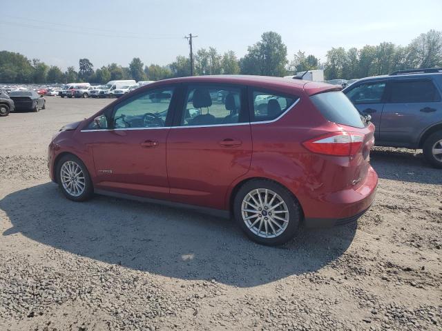 FORD C-MAX SEL 2013 red  hybrid engine 1FADP5BU1DL537187 photo #3