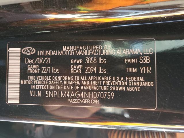 2022 HYUNDAI ELANTRA SE - 5NPLM4AG4NH070759