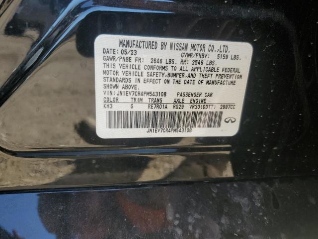 2023 INFINITI Q50 SENSOR JN1EV7CR4PM543108