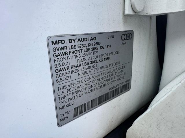 2018 AUDI SQ5 PREMIU WA1A4AFY2J2123066