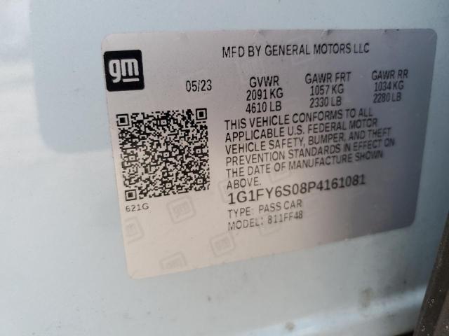 2023 CHEVROLET BOLT EUV L 1G1FY6S08P4161081
