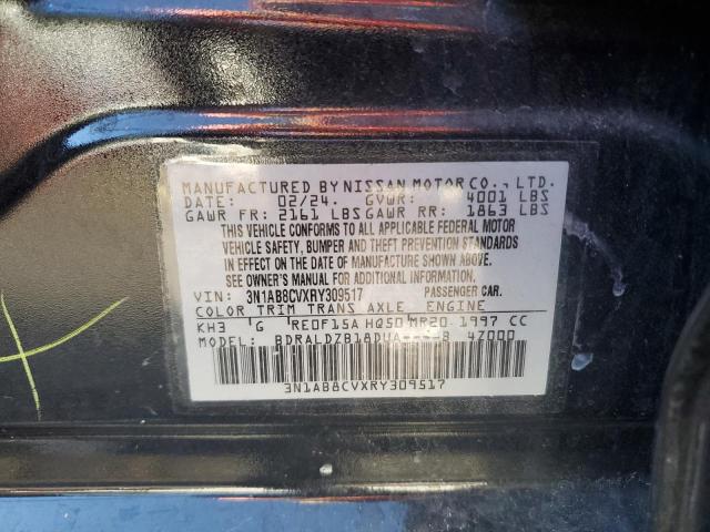 2024 NISSAN SENTRA SV 3N1AB8CVXRY309517
