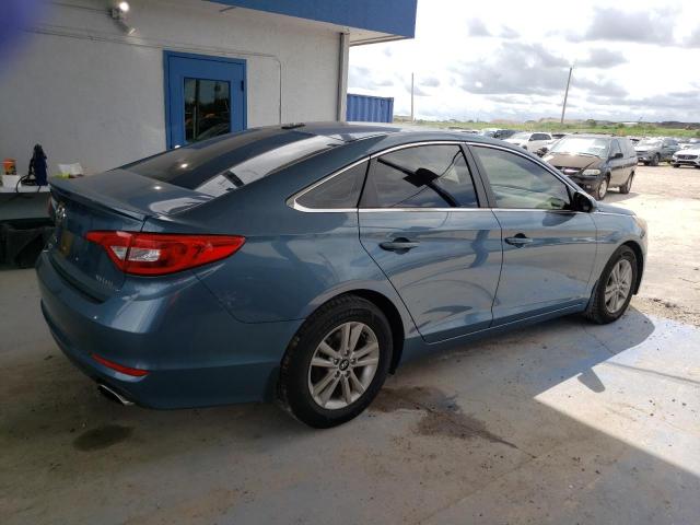 HYUNDAI SONATA SE 2015 teal sedan 4d gas 5NPE24AF7FH250986 photo #4