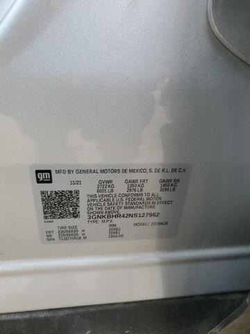 2022 CHEVROLET BLAZER 2LT #3290292213