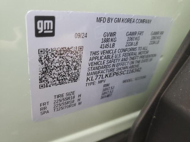 2025 CHEVROLET TRAX ACTIV KL77LKEP6SC116342