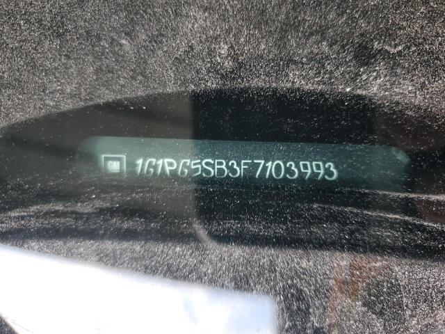 2015 CHEVROLET CRUZE LTZ #3270770845