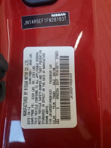 2015 NISSAN GT-R PREMI - JN1AR5EF1FM281637