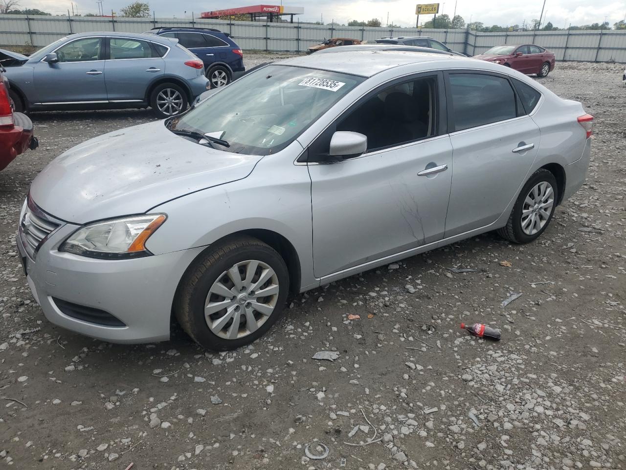 Lot #3287875095 2014 NISSAN SENTRA S