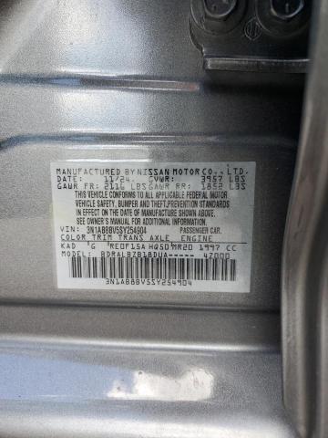 2025 NISSAN SENTRA 3N1AB8BV5SY254904