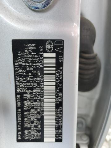 2015 TOYOTA COROLLA L 2T1BURHE1FC264103