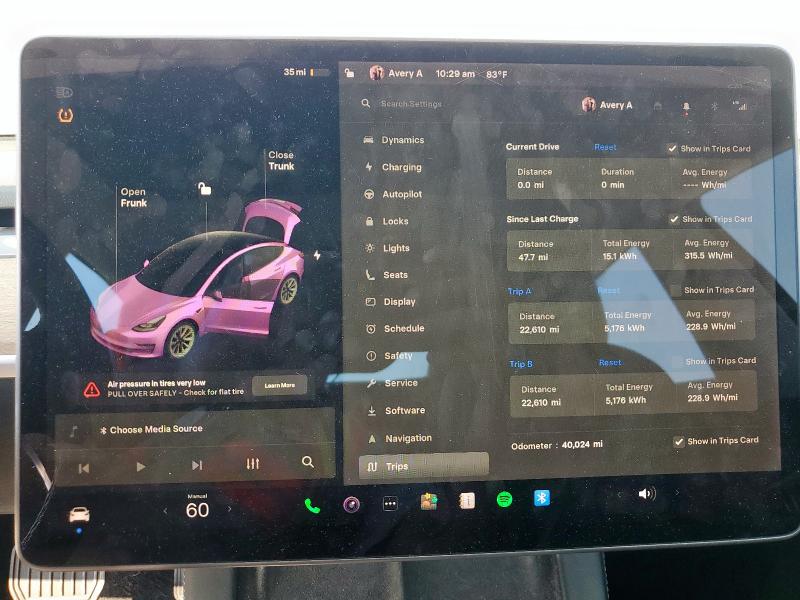 2021 TESLA MODEL 3 5YJ3E1EA1MF936402