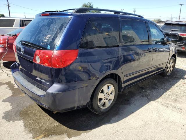 TOYOTA SIENNA CE 2007 blue sports v gas 5TDZK23C37S073518 photo #4