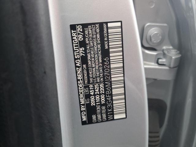 2021 MERCEDES-BENZ A 220 4MATIC #3291333157