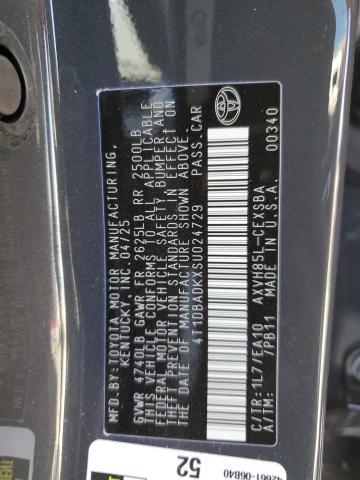 2025 TOYOTA CAMRY XSE - 4T1DBADKXSU024729