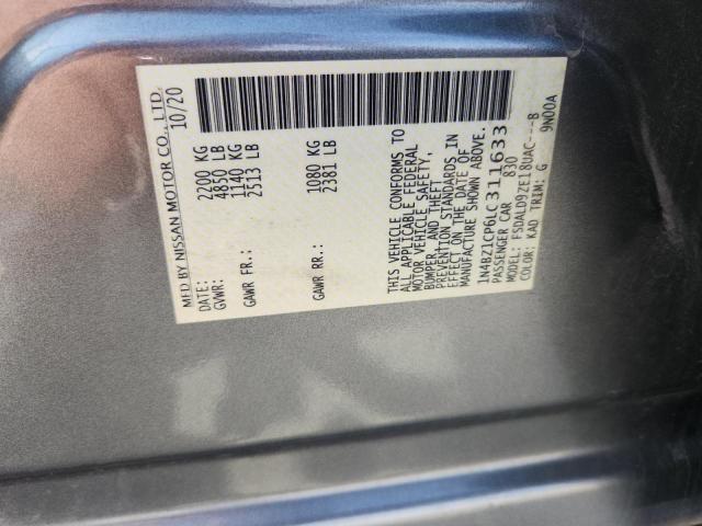 2020 NISSAN LEAF SV PL 1N4BZ1CP6LC311633