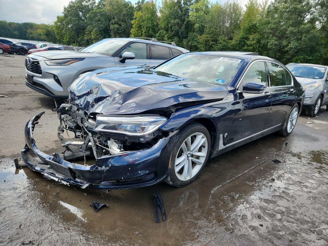 Lot #3279655946 2016 BMW 750 XI
