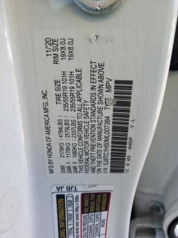 2021 ACURA RDX TECHNOLOGY 5J8TC1H50ML007384