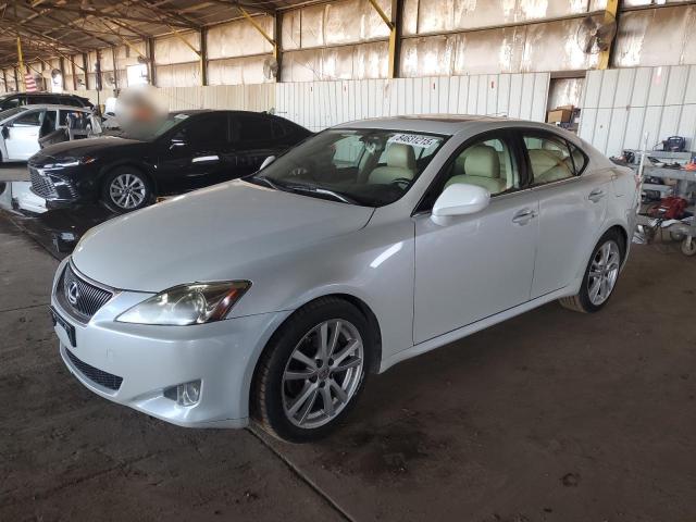 LEXUS IS 250 2007 white sedan 4d gas JTHBK262372057295 photo #1