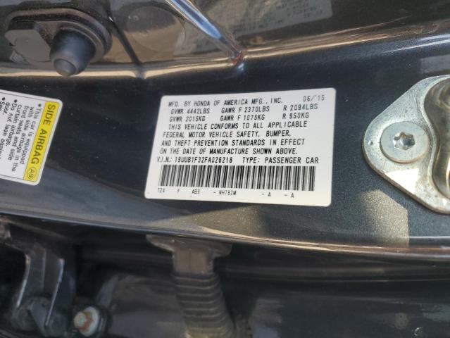 2015 ACURA TLX 19UUB1F32FA026218