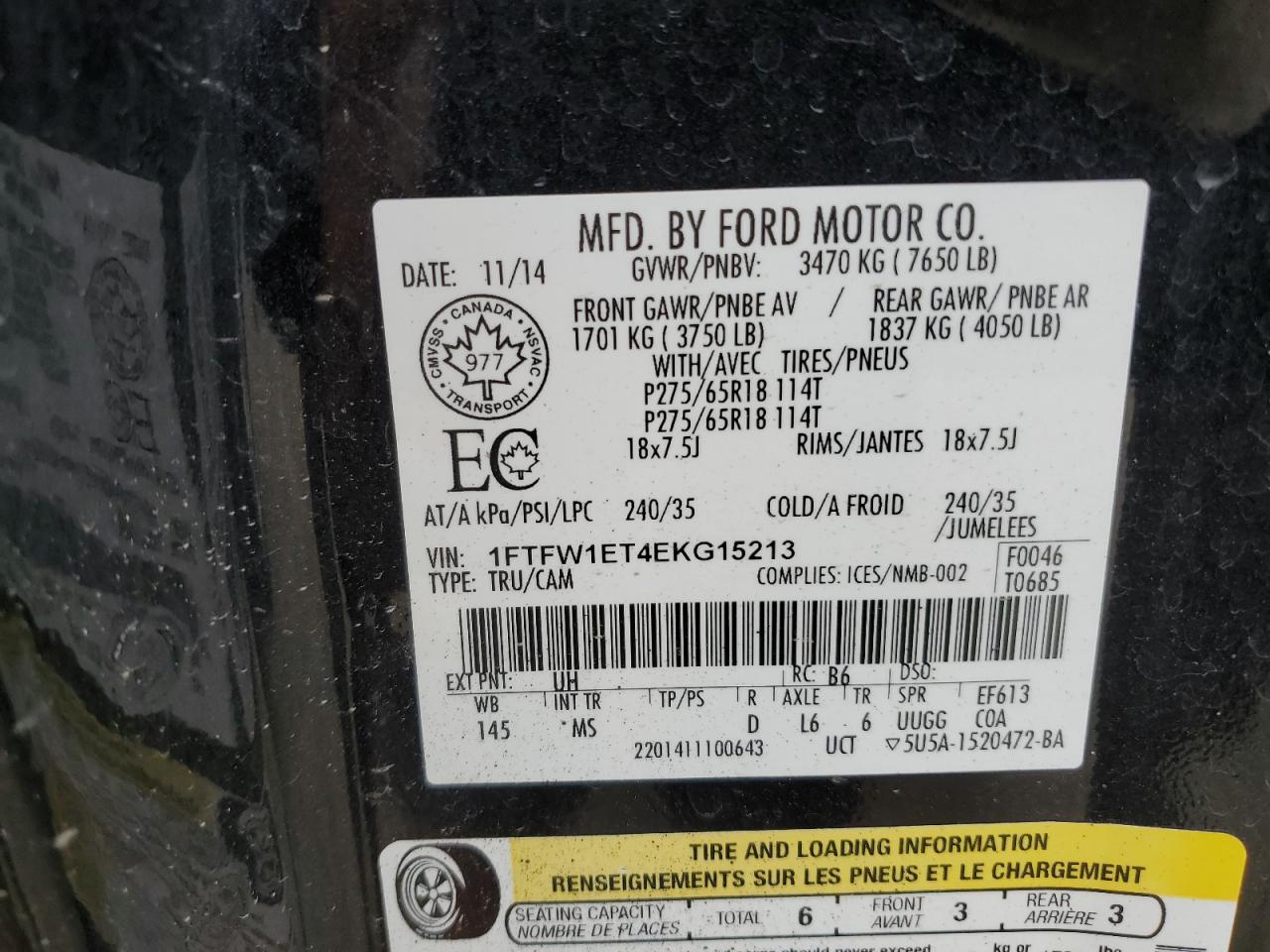 FORD F-150 SUPERCREW