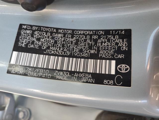 2015 TOYOTA PRIUS #3315801343