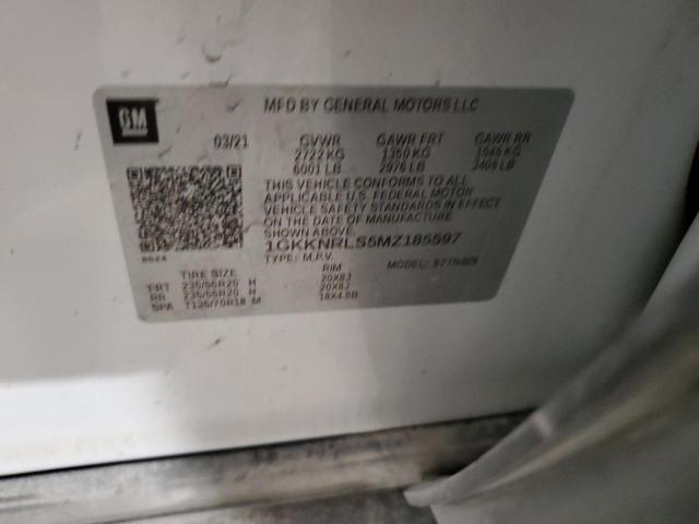 2021 GMC ACADIA SLE - 1GKKNRLS5MZ185597