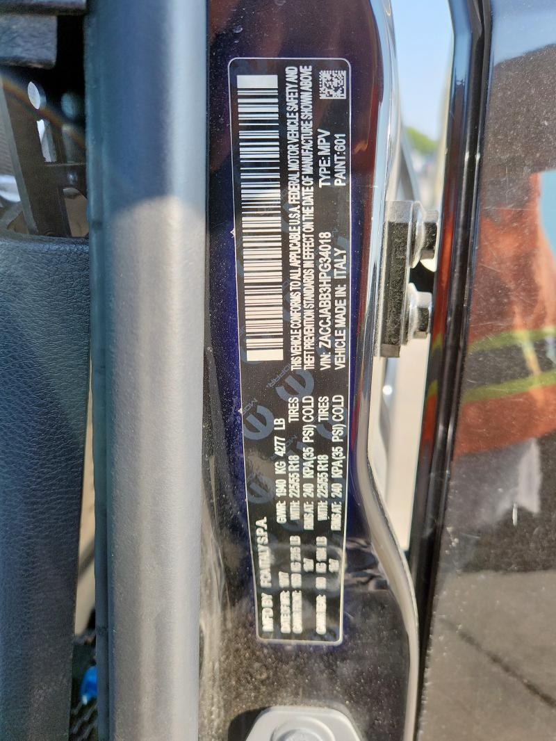 2017 JEEP RENEGADE L ZACCJABB3HPG34018