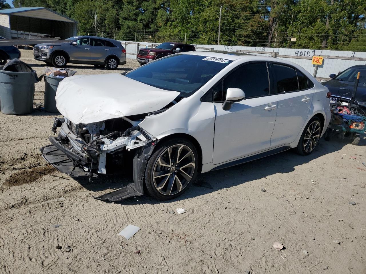 Lot #3301814331 2020 TOYOTA COROLLA XS