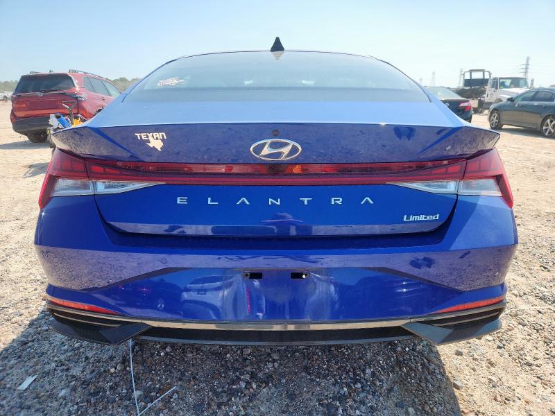 2022 HYUNDAI ELANTRA LI 5NPLP4AG6NH083889