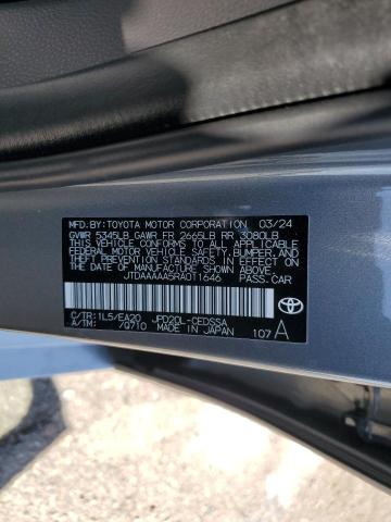 2024 TOYOTA MIRAI XLE JTDAAAAA5RA011646