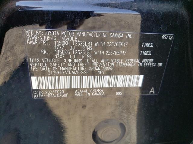 2018 TOYOTA RAV4 ADVEN 2T3RFREV0JW793425