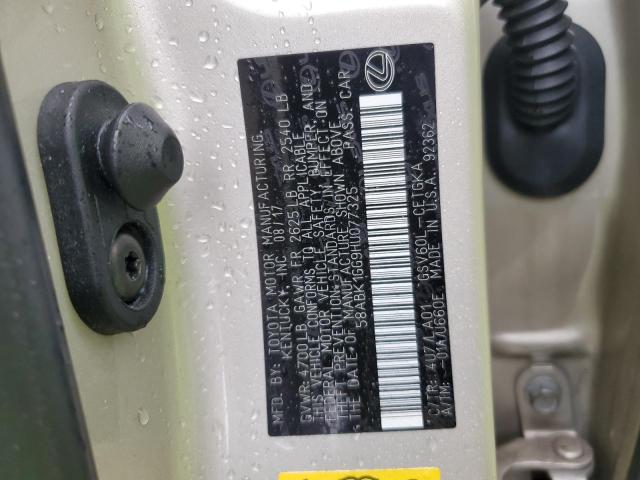 2017 LEXUS ES 350 #3293446434