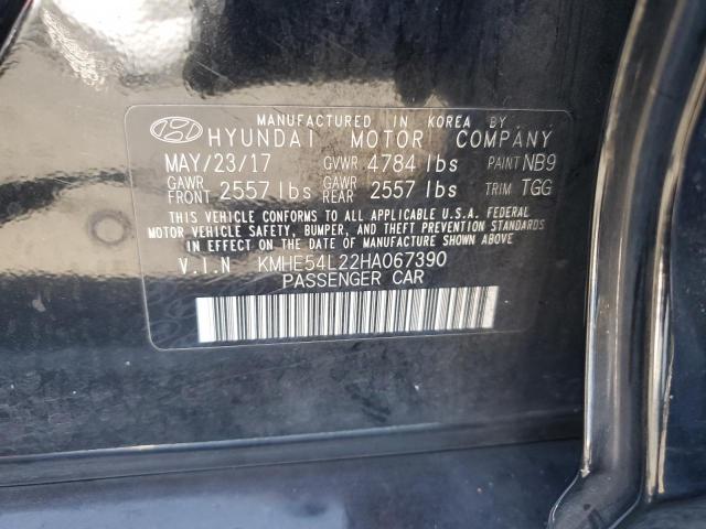 2017 HYUNDAI SONATA PLUG-IN HYBRID KMHE54L22HA067390