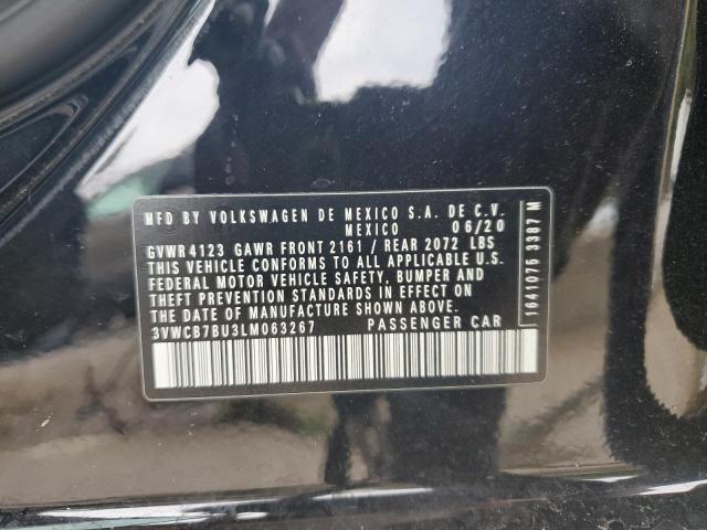 2020 VOLKSWAGEN JETTA S 3VWCB7BU3LM063267