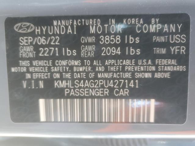 2023 HYUNDAI ELANTRA SE KMHLS4AG2PU427141