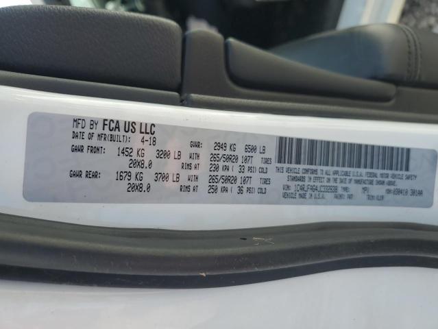 2018 JEEP GRAND CHER 1C4RJFAG4JC332638
