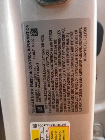 2020 CHEVROLET SILVERADO K2500 HEAVY DUTY LTZ 1GC4YPEY3LF311506