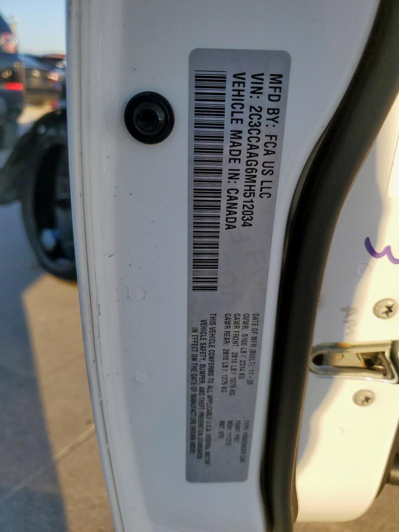 2021 CHRYSLER 300 TOURIN 2C3CCAAG6MH512034