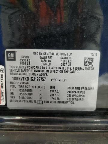 2016 GMC ACADIA DEN 1GKKVTKD1GJ199757