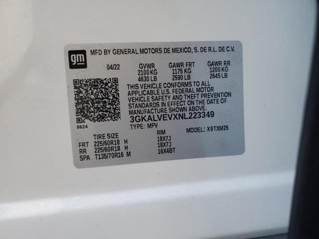 2022 GMC TERRAIN SL - 3GKALVEVXNL223349