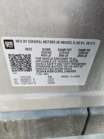2024 CHEVROLET EQUINOX LS 3GNAXSEG3RL148300