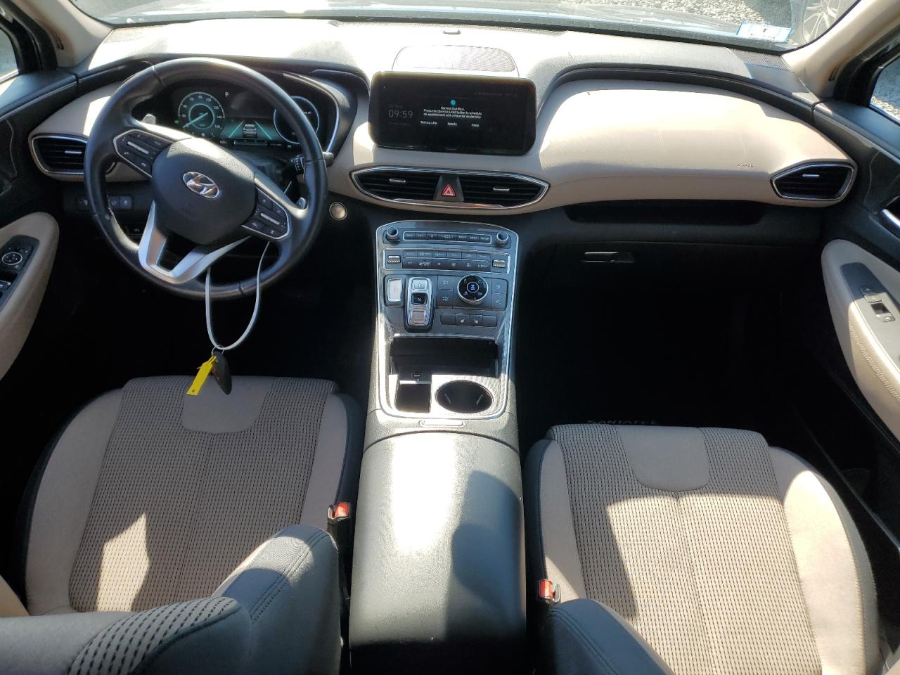 HYUNDAI SANTA FE BLUE