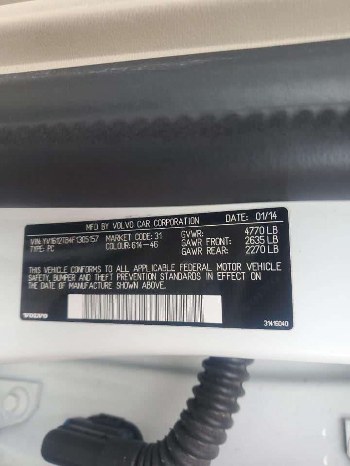 Lot #3240105526 2015 VOLVO S60 PREMIE