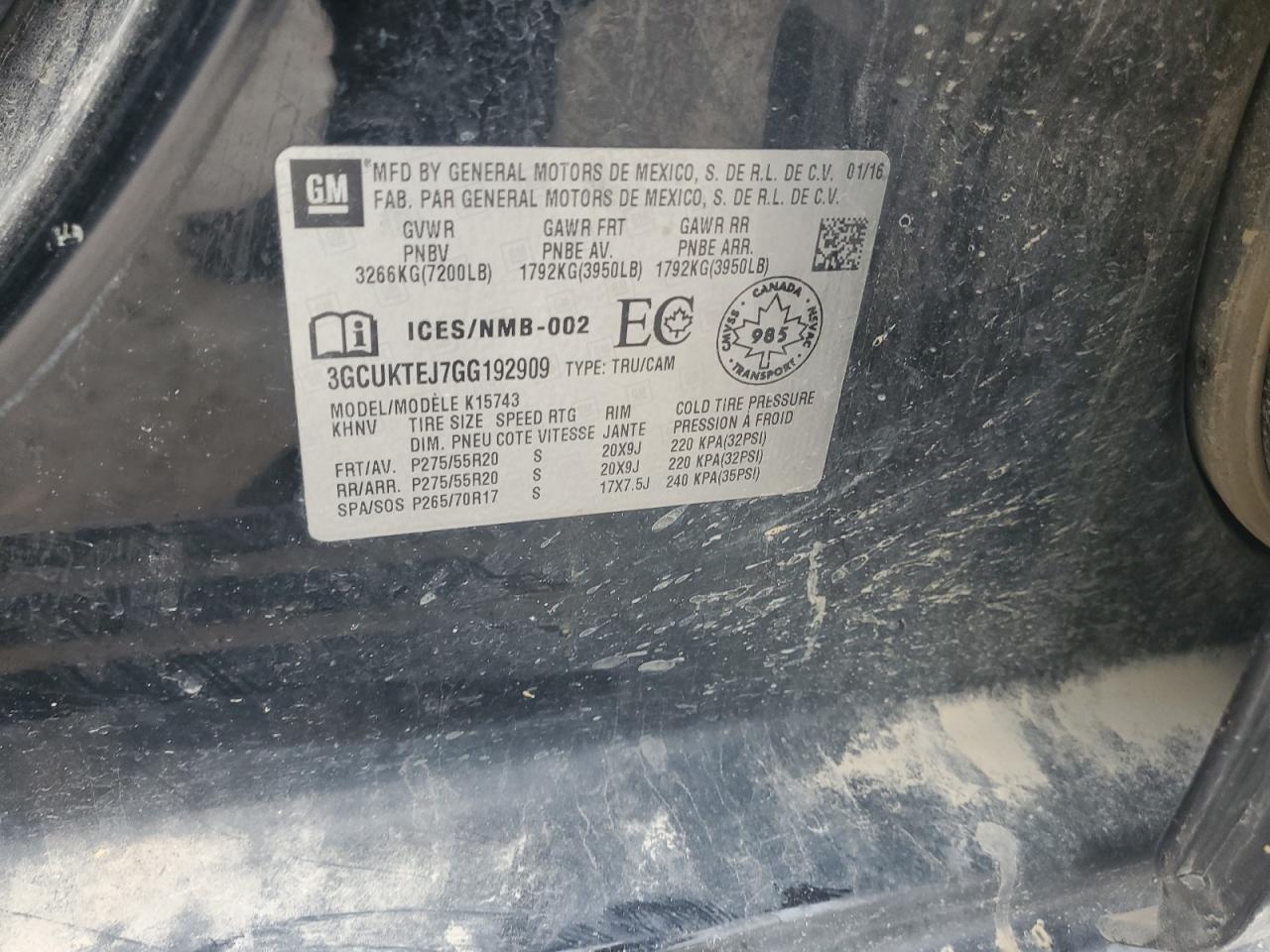 CHEVROLET SILVERADO K1500 HIGH COUNTRY