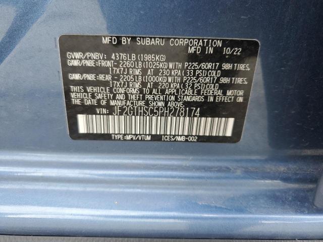 2023 SUBARU CROSSTREK SPORT JF2GTHSC5PH278174