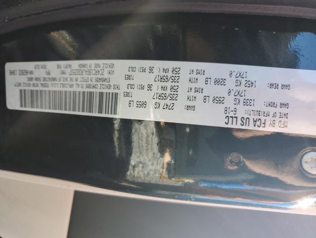 2018 CHRYSLER PACIFICA T - 2C4RC1BG4JR322937