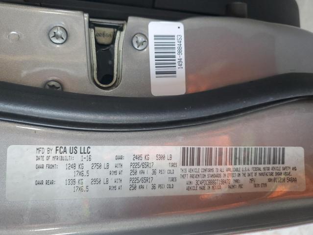 2016 DODGE JOURNEY SX 3C4PDCBB8GT198472