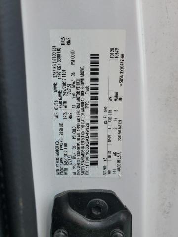 2016 FORD F150 - 1FTMF1C83GKD49126