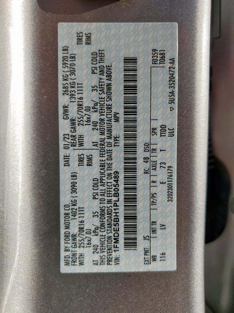 2023 FORD BRONCO BAS #3281608399