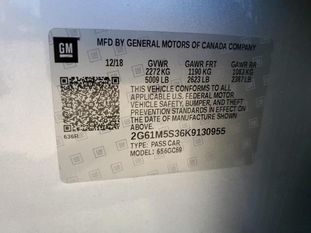 2019 CADILLAC XTS LUXURY 2G61M5S36K9130955